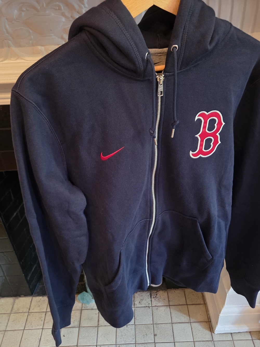 NIKE Boston Red Sox MLB hoody - Large Men's Navy